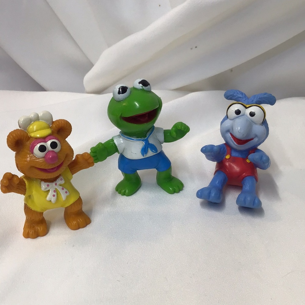 Classic Muppet Character Figure Trio - Multicolor